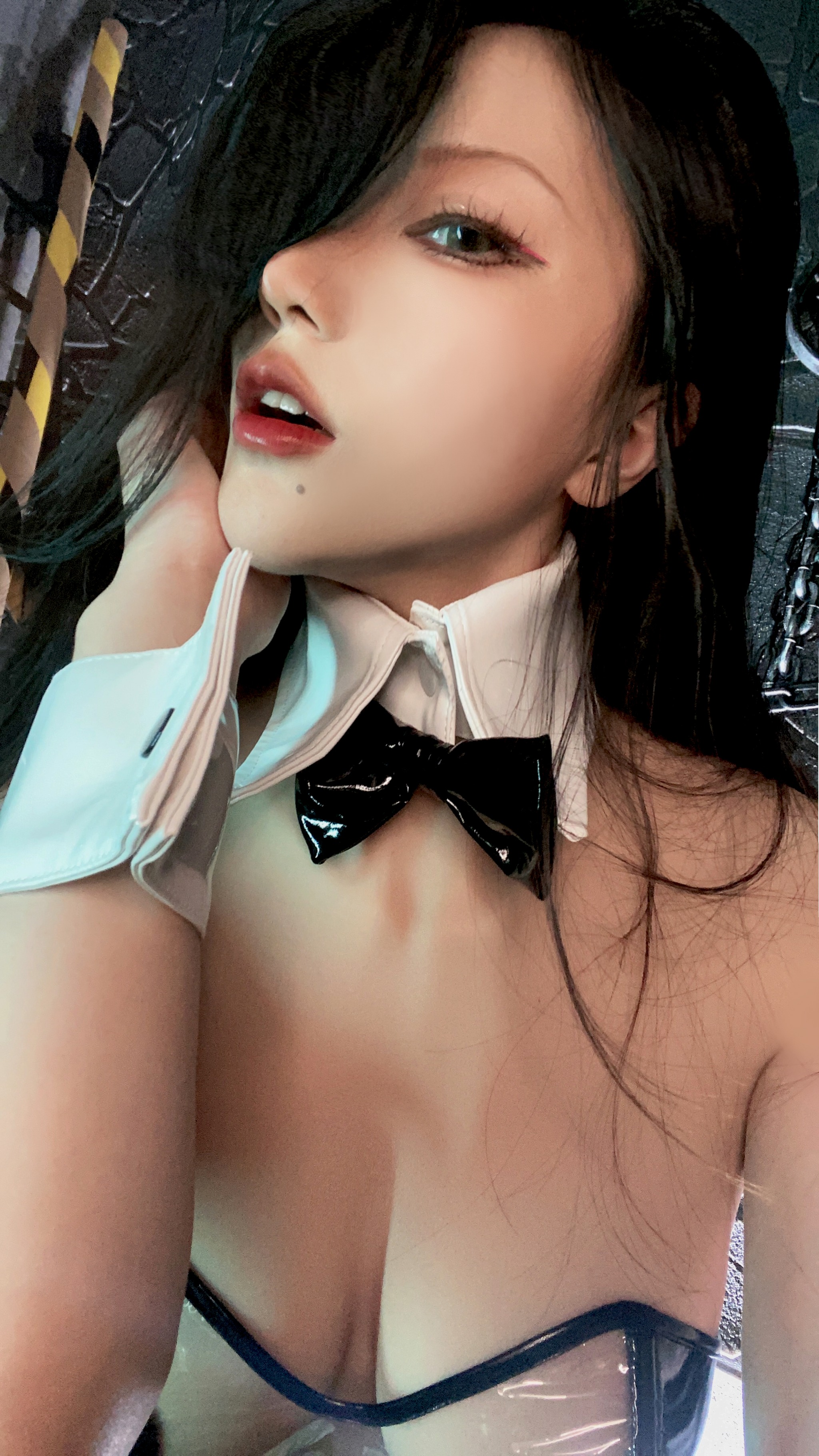 图片[1]-起司块wii – NO.028 透明兔女郎 [33P]-XikXak